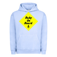 Pigment Grape Ice baby on board Urban Hoodie - artisFamous