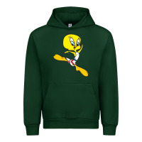 Forest Green tweety bird Urban Hoodie - artisFamous