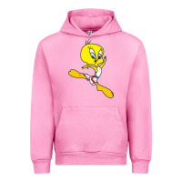 Fuchsia Pink tweety bird Urban Hoodie - artisFamous