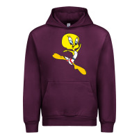 Mauve Wine tweety bird Urban Hoodie - artisFamous