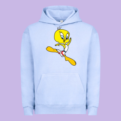 Tweety Bird Urban Hoodie Designed By Artisfamous