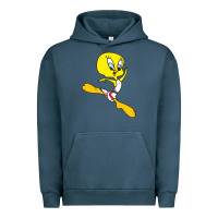 Pigment Midnight Navy tweety bird Urban Hoodie - artisFamous