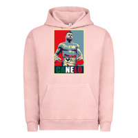 Pigment Salmon canelo alvarez mexican boxing Urban Hoodie - artisFamous