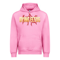 Fuchsia Pink dying fetus 3 Urban Hoodie - artisFamous