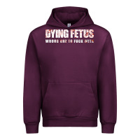 Mauve Wine dying fetus 4 Urban Hoodie - artisFamous