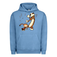 Pigment Pebble Blue calvin dance party Urban Hoodie - artisFamous
