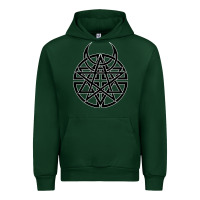 Forest Green disturbed 1 Urban Hoodie - artisFamous