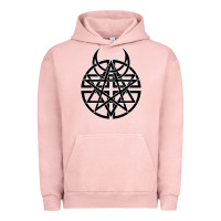 Pigment Salmon disturbed 1 Urban Hoodie - artisFamous