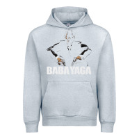 Heather Grey baba yaga Urban Hoodie - artisFamous