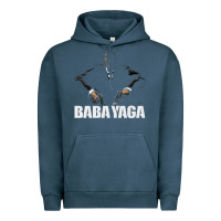 Pigment Midnight Navy baba yaga Urban Hoodie - artisFamous