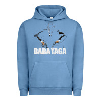 Pigment Pebble Blue baba yaga Urban Hoodie - artisFamous