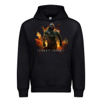 Black disturbed 8 Urban Hoodie - artisFamous