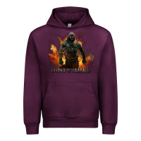 Mauve Wine disturbed 8 Urban Hoodie - artisFamous