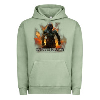 Pigment Oil Green disturbed 8 Urban Hoodie - artisFamous
