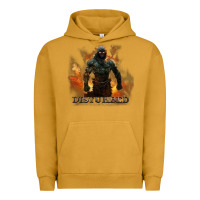 Pigment Peanut Butter disturbed 8 Urban Hoodie - artisFamous