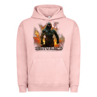 Pigment Salmon disturbed 8 Urban Hoodie - artisFamous