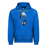 Cobalt disturbed 10 Urban Hoodie - artisFamous