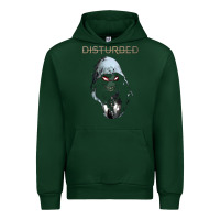 Forest Green disturbed 10 Urban Hoodie - artisFamous