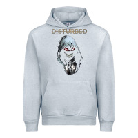 Heather Grey disturbed 10 Urban Hoodie - artisFamous