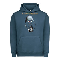 Pigment Midnight Navy disturbed 10 Urban Hoodie - artisFamous