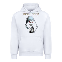 White disturbed 10 Urban Hoodie - artisFamous