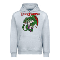 Heather Grey deep purple 7 Urban Hoodie - artisFamous