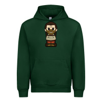 Forest Green hannibal lecter chibi Urban Hoodie - artisFamous