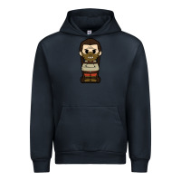 Navy hannibal lecter chibi Urban Hoodie - artisFamous