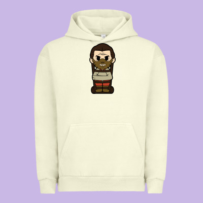 Hannibal Lecter Chibi Urban Hoodie Designed By Artisfamous