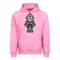 Fuchsia Pink iron giant Urban Hoodie - artisFamous