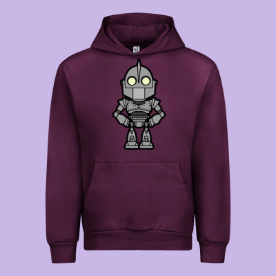 Iron Giant Urban Hoodie Designed By Artisfamous