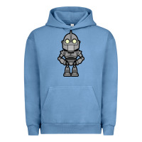 Pigment Pebble Blue iron giant Urban Hoodie - artisFamous