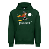 Forest Green brightest witch Urban Hoodie - artisFamous