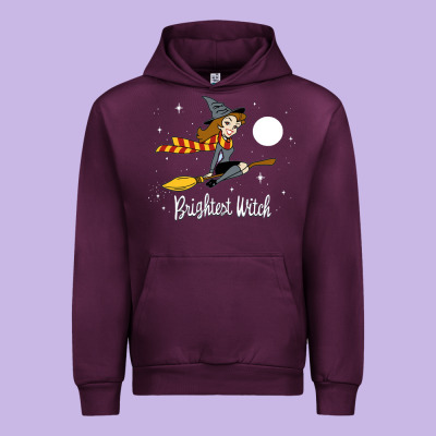 Brightest Witch Urban Hoodie Designed By Artisfamous