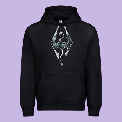 Skyrim Urban Hoodie Designed By Artisfamous