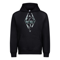 Black skyrim Urban Hoodie - artisFamous