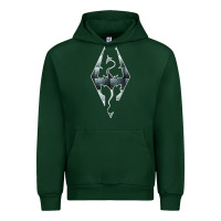 Forest Green skyrim Urban Hoodie - artisFamous