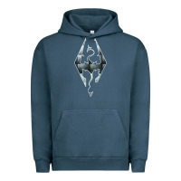 Pigment Midnight Navy skyrim Urban Hoodie - artisFamous