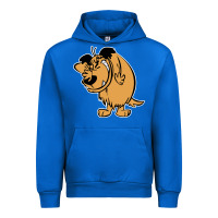 Cobalt smile mumbly muttley dog Urban Hoodie - artisFamous