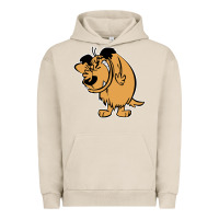 Pigment French Oak smile mumbly muttley dog Urban Hoodie - artisFamous