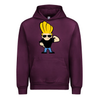 Mauve Wine johnny bravo chibi Urban Hoodie - artisFamous