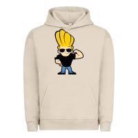 Pigment French Oak johnny bravo chibi Urban Hoodie - artisFamous