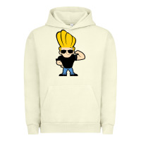 Pigment Pistachio johnny bravo chibi Urban Hoodie - artisFamous
