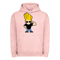 Pigment Salmon johnny bravo chibi Urban Hoodie - artisFamous
