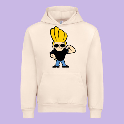 Johnny Bravo Chibi Urban Hoodie Designed By Artisfamous