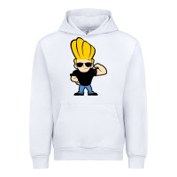 White johnny bravo chibi Urban Hoodie - artisFamous