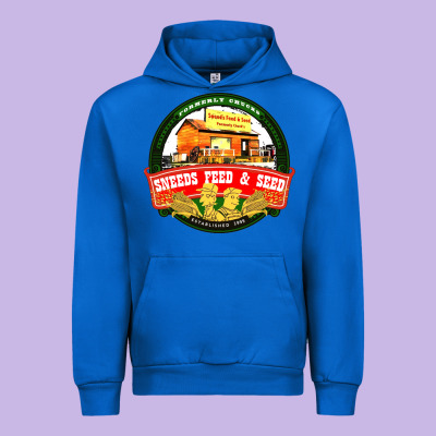Sneeds Feed And Seed Urban Hoodie Designed By Artisfamous