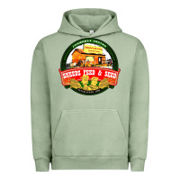 Pigment Oil Green sneeds feed and seed Urban Hoodie - artisFamous