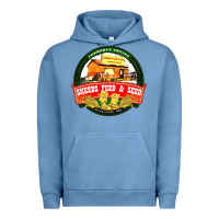 Pigment Pebble Blue sneeds feed and seed Urban Hoodie - artisFamous