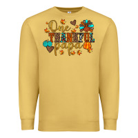 Antique Gold one thankful papa Premium Sweatshirt - JahusDesignShop